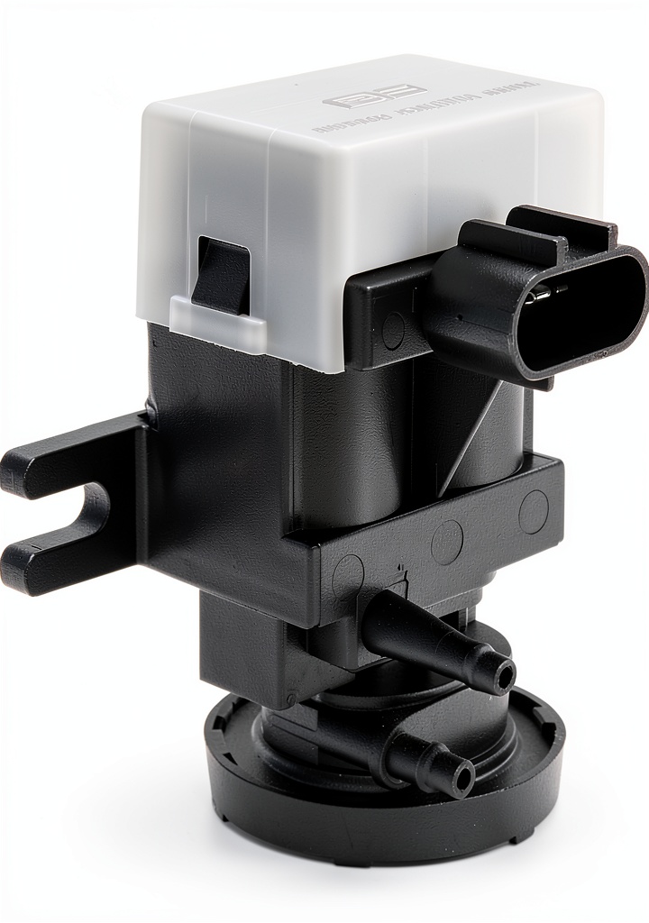 Vacuum solenoid valve installation on a Ford Excursion