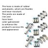 Air Conditioning Hose REAXOAL Rubber Plastic 6.5ft-4