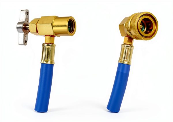 R134A Refrigerant Charge Hose Kit SHMZK Nylon Brass Connector Durable-4