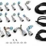 MOTOQUEEN A/C Hose Kit for GM Trucks 25ft Aluminum Rubber Fit-0