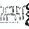 MOTOQUEEN A/C Hose Kit for GM Trucks 25ft Aluminum Rubber Fit-3