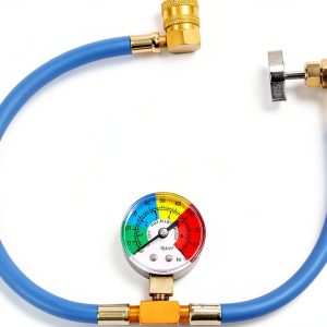 bylikeho 1/2" ACME R134A Low Side Quick Connector Kit with Hose and-0