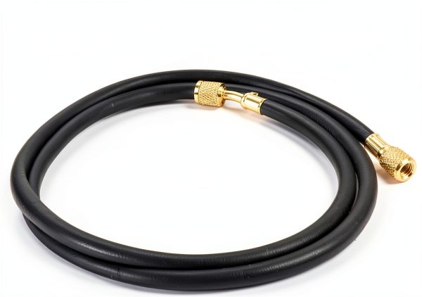 R410A AC Refrigerant Charging Hoses, 59“ HVAC Charging Hose with 1/4’’ SAE Female Flare, 800PSI Working Pressure for R410A R22 R134A R12 R502 Air Condition System Maintenance-5