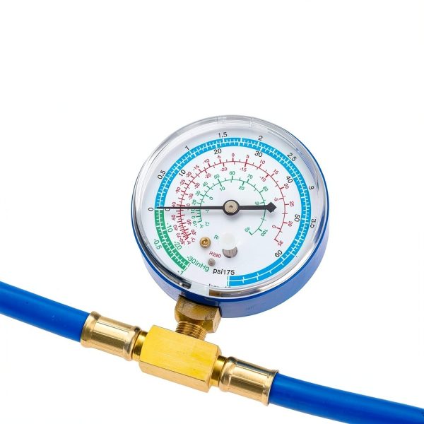 R290 and R600A Charging Hose Kit by Tigbear – 24in Gauge with Tap-4